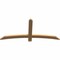 Ekena Millwork Bellingham Timber Gable Bracket, Western Red Cedar, 60"W x 27"H x 1 1/2"D x 3 1/2"F, 11/12 Pitch GBW060X27X0204BEL00SWR - alternate 5
